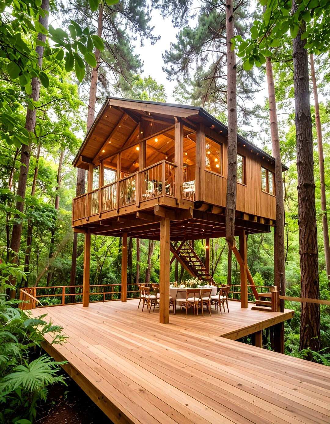 Treehouse Canopy Wedding - 24 Small Wedding Ideas