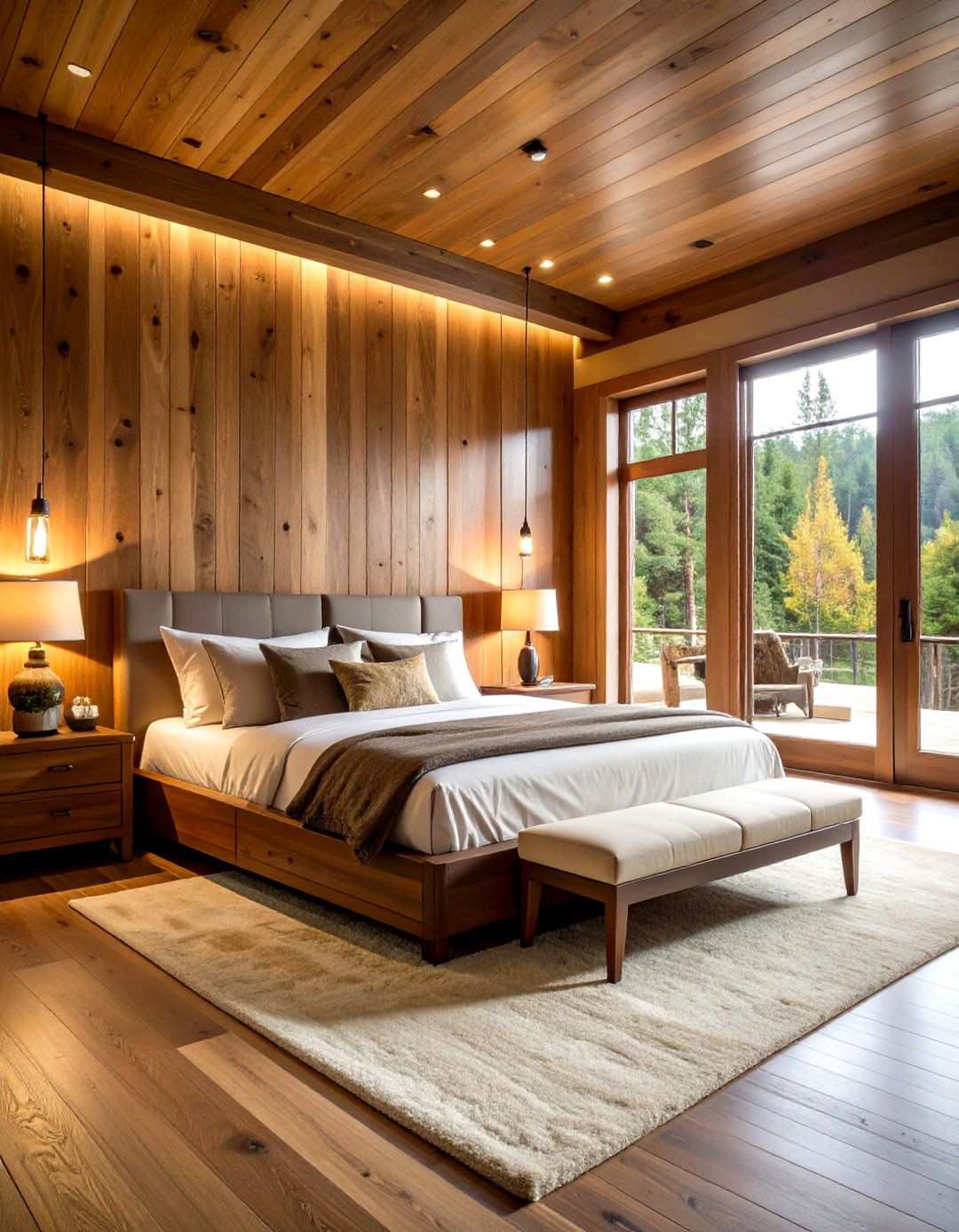 Trophy Display Bedroom - 24 Hunting Bedroom Ideas