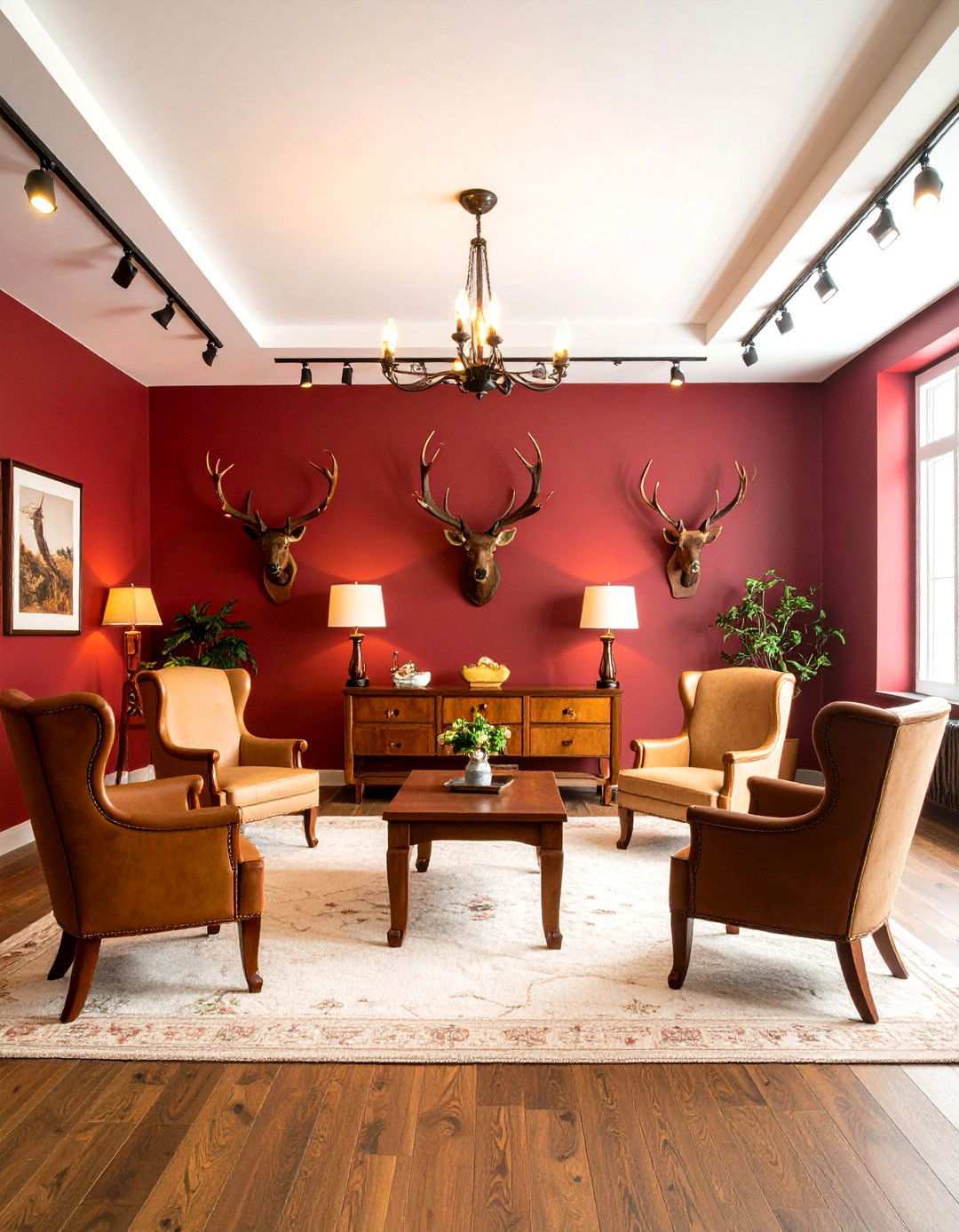 Trophy Display Gallery Room - 24 Hunting Room Ideas