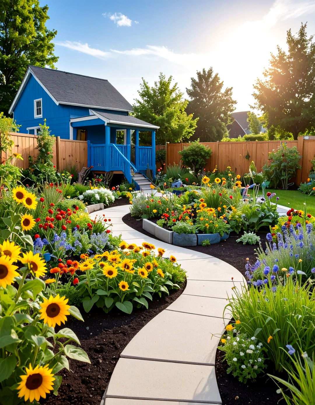 Tropical Childrens Discovery Garden - 24 Tropical Garden Ideas