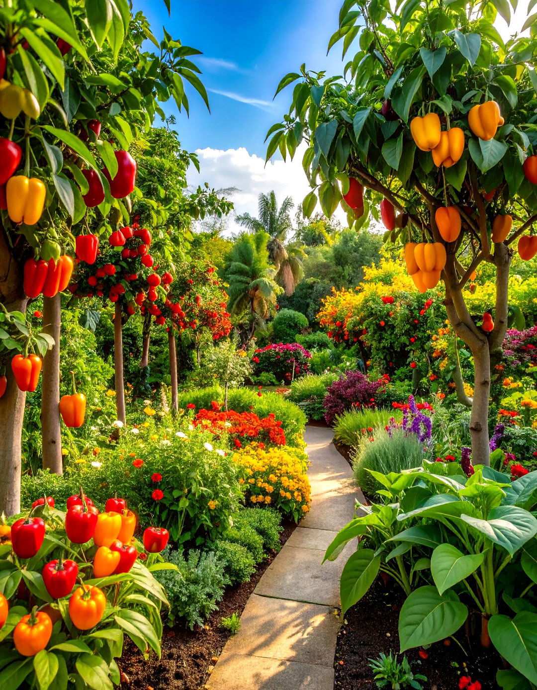 Tropical Edible Landscape - 24 Tropical Garden Ideas
