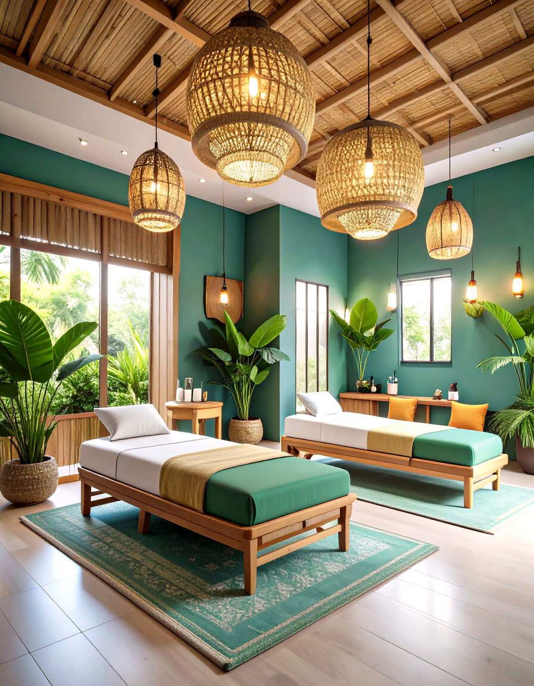 Tropical Lash Studio Design - 24 Lash Room Ideas