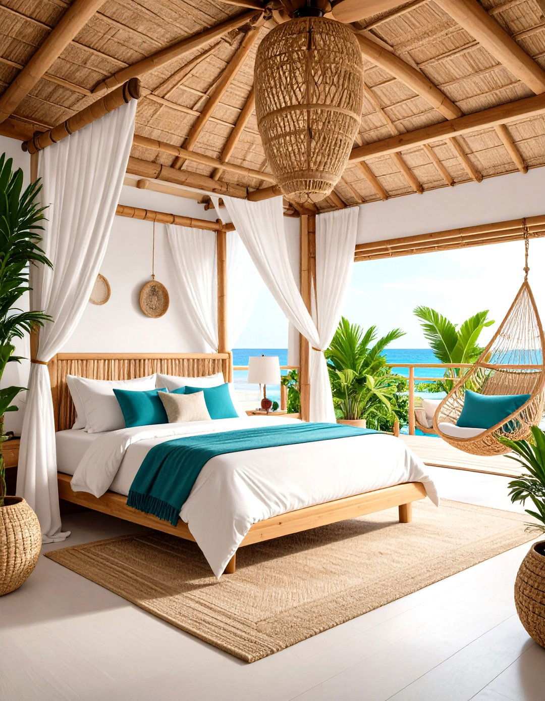 Tropical Paradise Island Bedroom - 24 yacht bedroom ideas