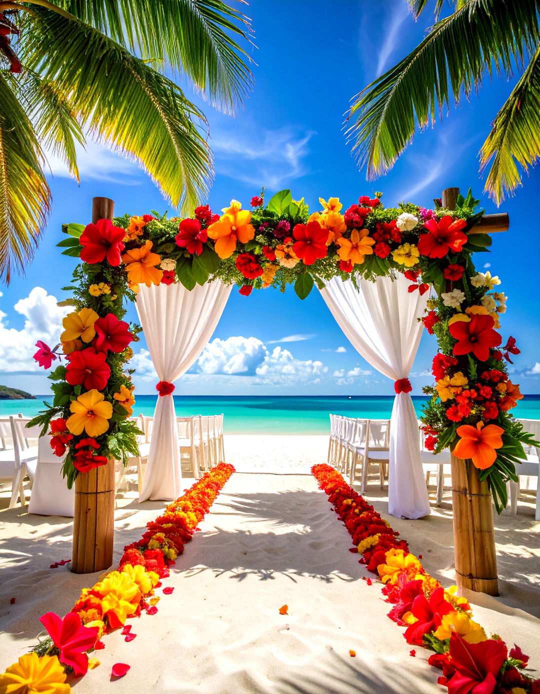 Tropical Paradise Wedding Theme - 24 Wedding Theme Ideas