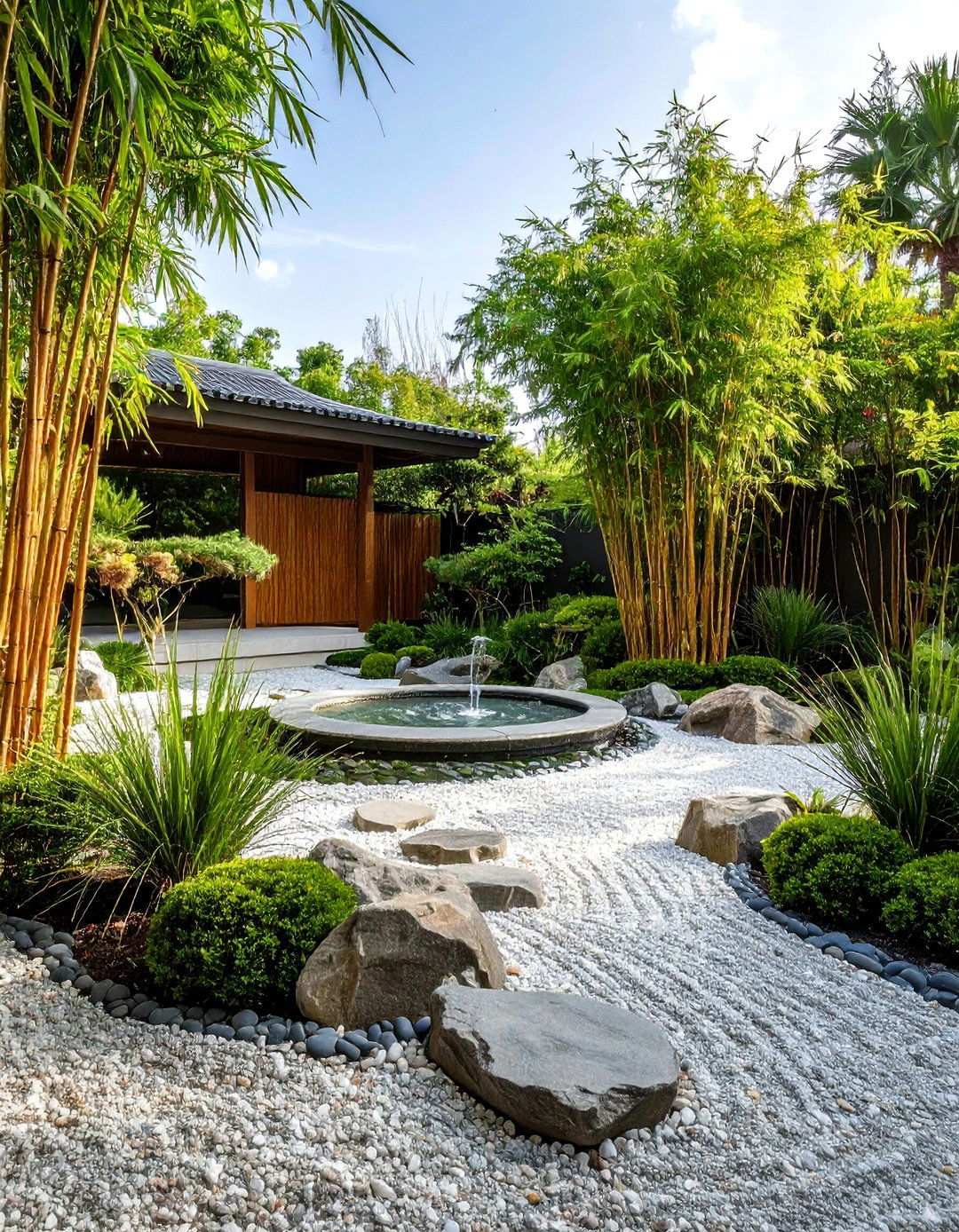 Tropical Zen Meditation Garden - 24 Tropical Garden Ideas