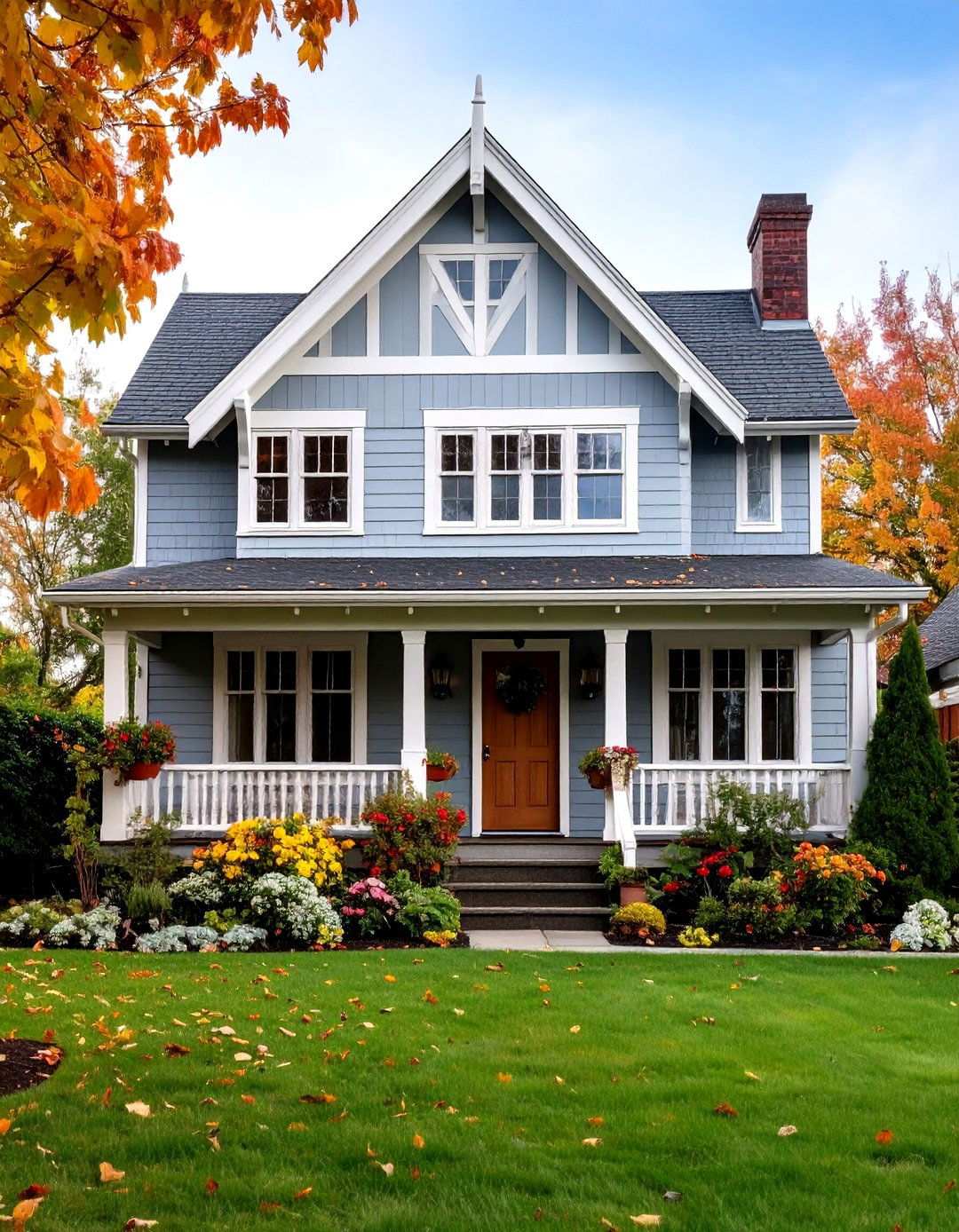 Tudor Light Grey Elements - 24 Light Grey House With White Trim Design Ideas