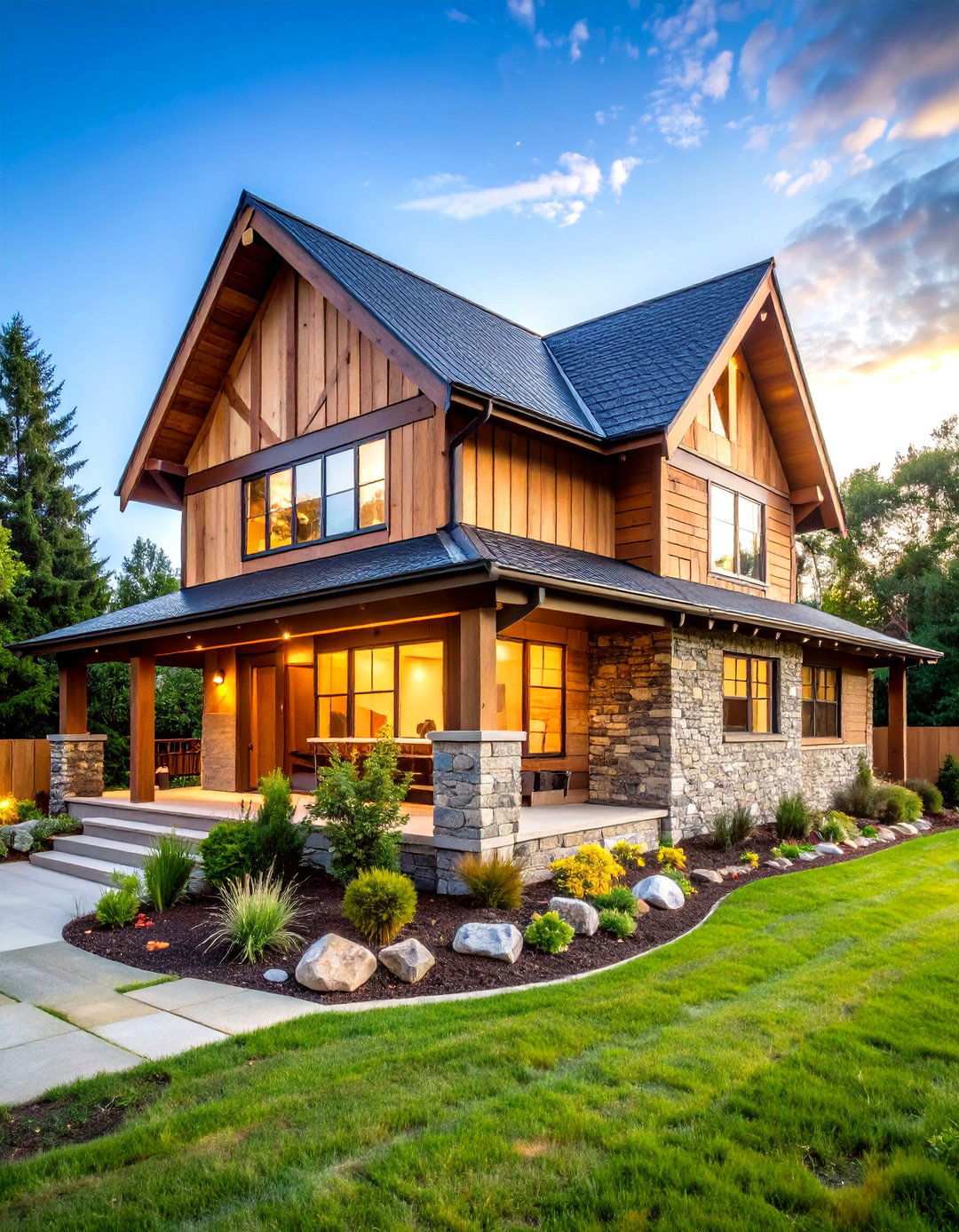 Tudor Style with Sustainable Materials - 24 Modern Tudor Exterior Inspiration