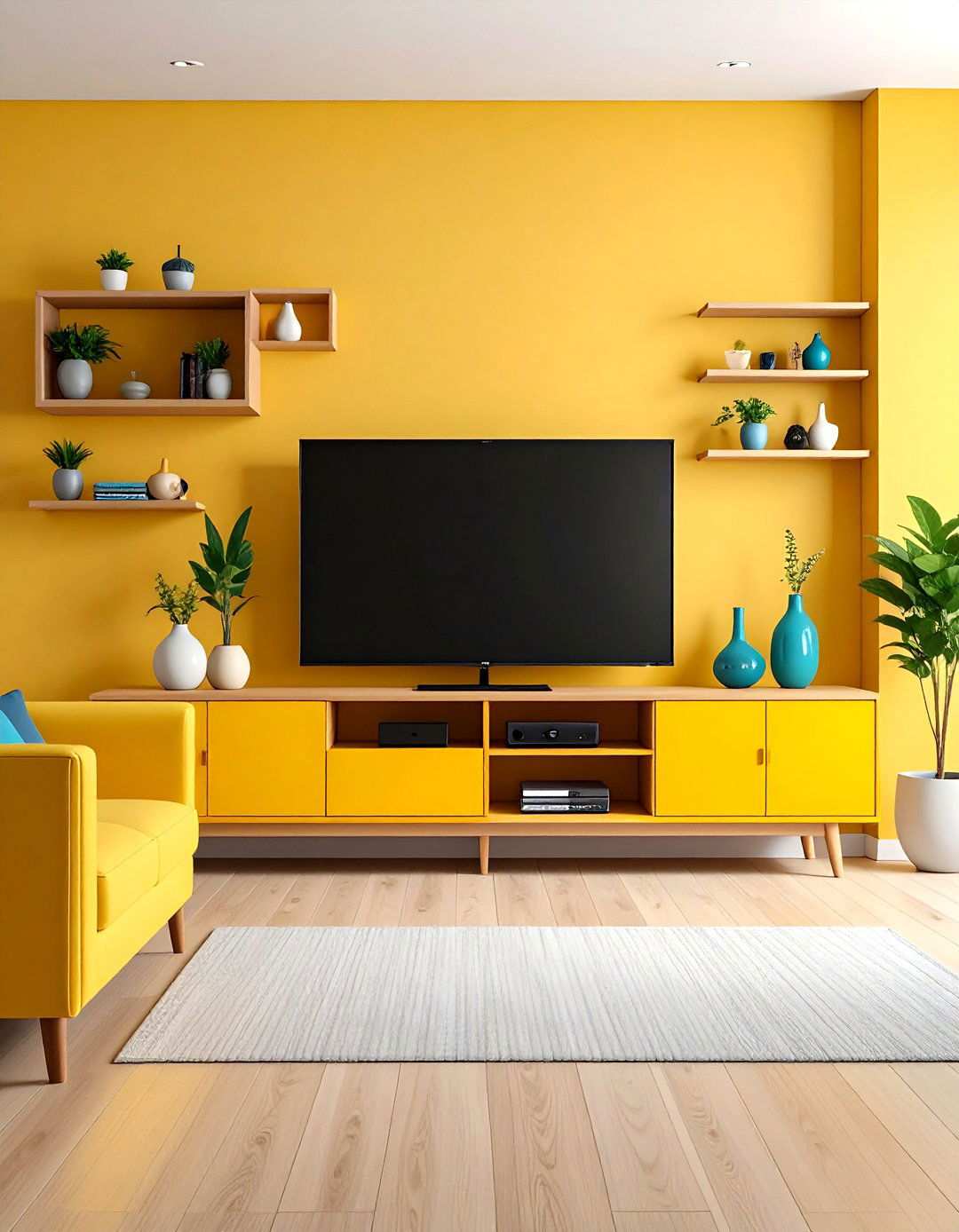 TV Stands with Hidden Cable Management - 24 Tv Stand Ideas