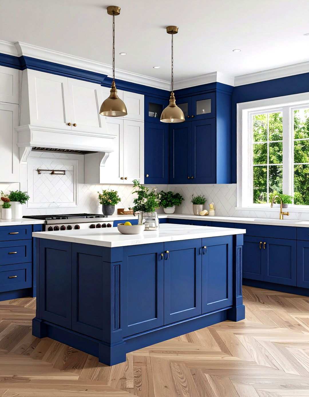 Two Tone Kitchen Wainscoting Design - 24 Kitchen Wainscoting Ideas