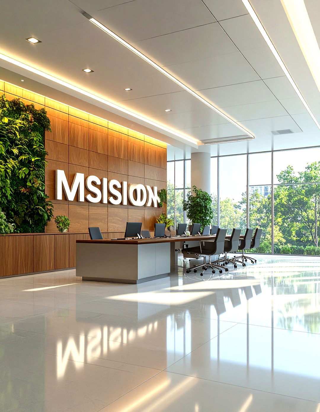 Typography Brand Integration Displays - 24 Office Wall Decor Ideas