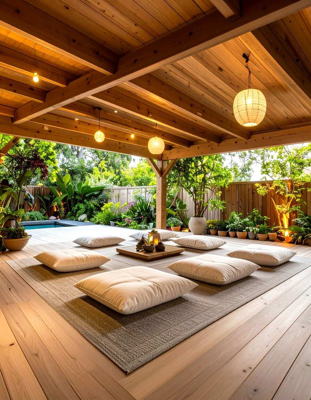 Under Deck Meditation Retreat - 24 Under Deck Ideas