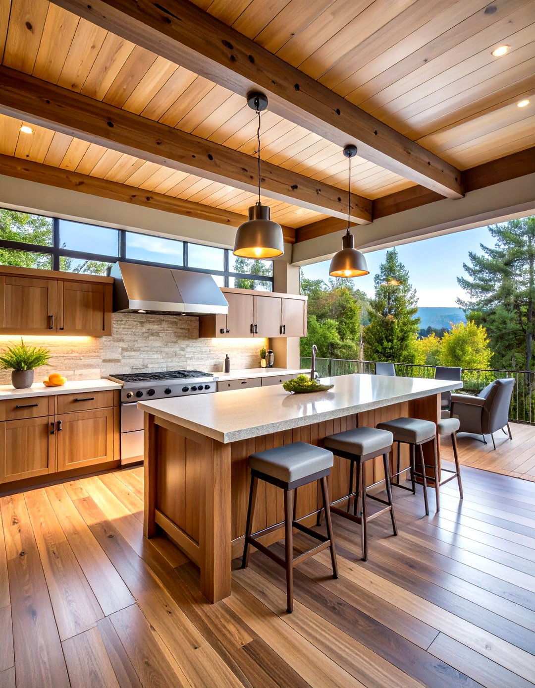 Under Deck Outdoor Kitchen - 24 Under Deck Ideas