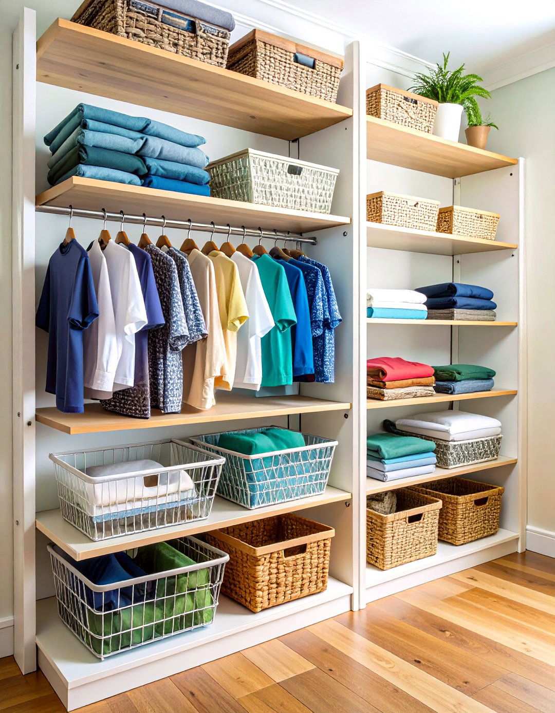 Under Shelf Storage Addition - 24 Small Closet Storage Ideas