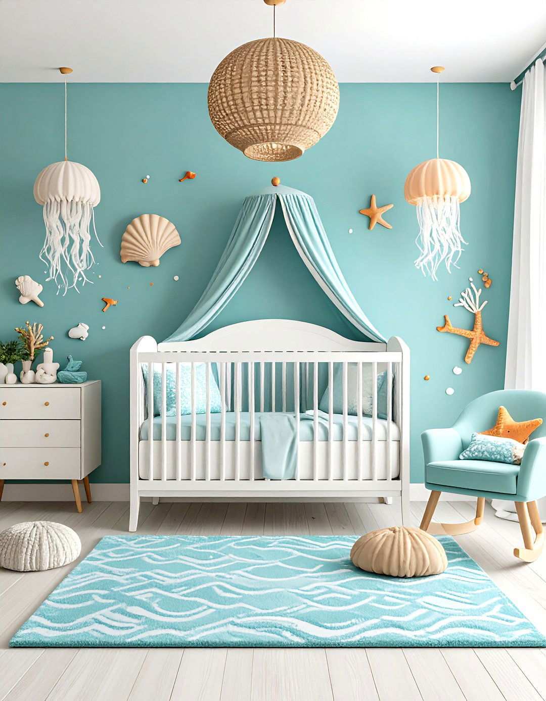 Under the Sea Mermaid Nursery - 24 Whimsical Nursery Ideas