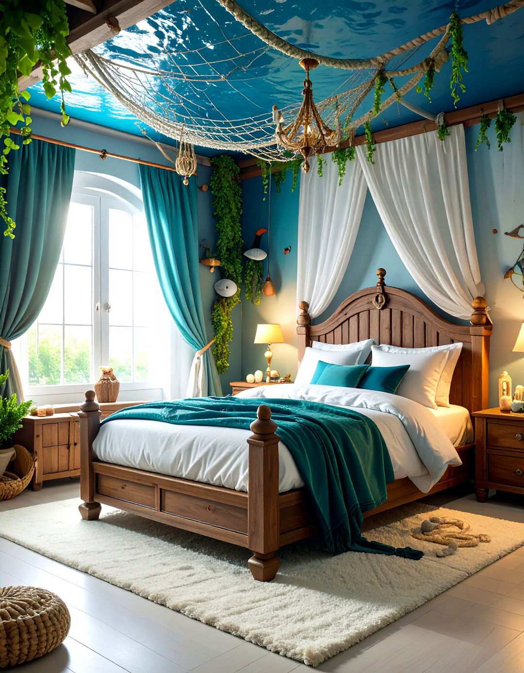 Underwater Pirate Shipwreck Theme - 24 Pirate-themed Bedroom Ideas