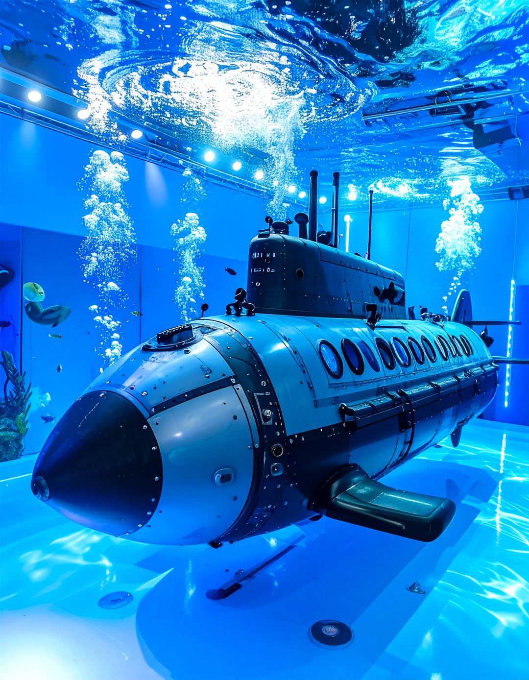 Underwater Racing Submarine Adventure - 24 Hot Wheels Birthday Party Ideas