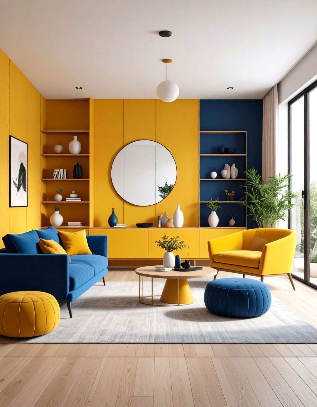 Urban Studio Living Room with Multi Functional Furniture - 24 Small Living Room Ideas