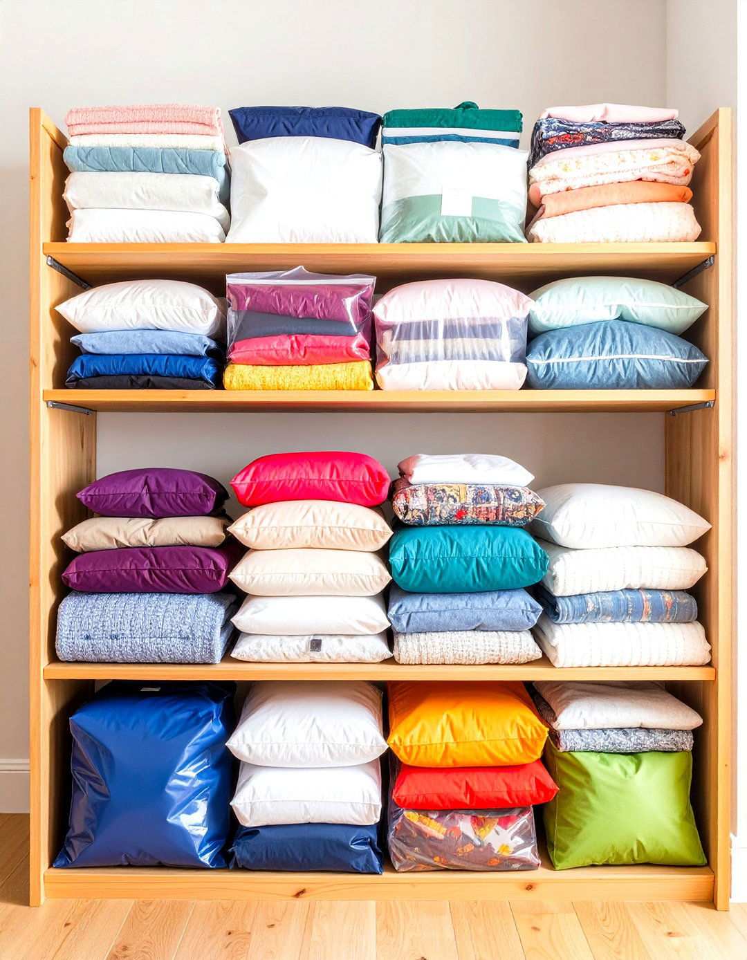 Vacuum Storage Solution - 24 Small Closet Storage Ideas