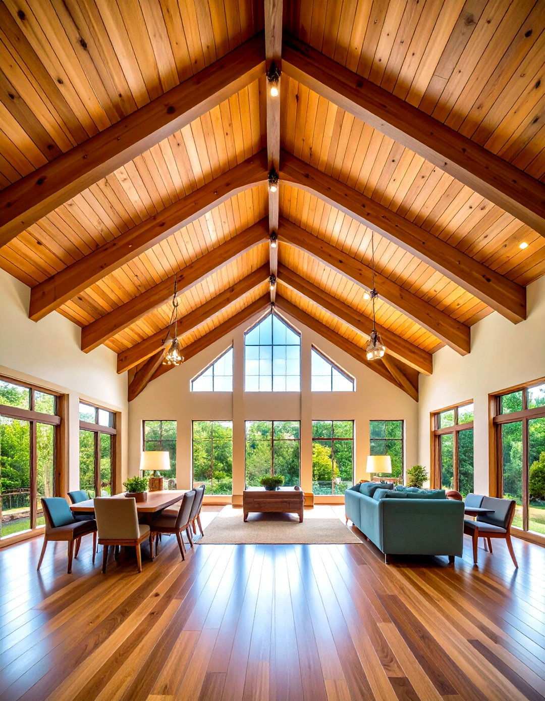 Vaulted Wood Ceiling Designs - 24 Wood Ceiling Ideas