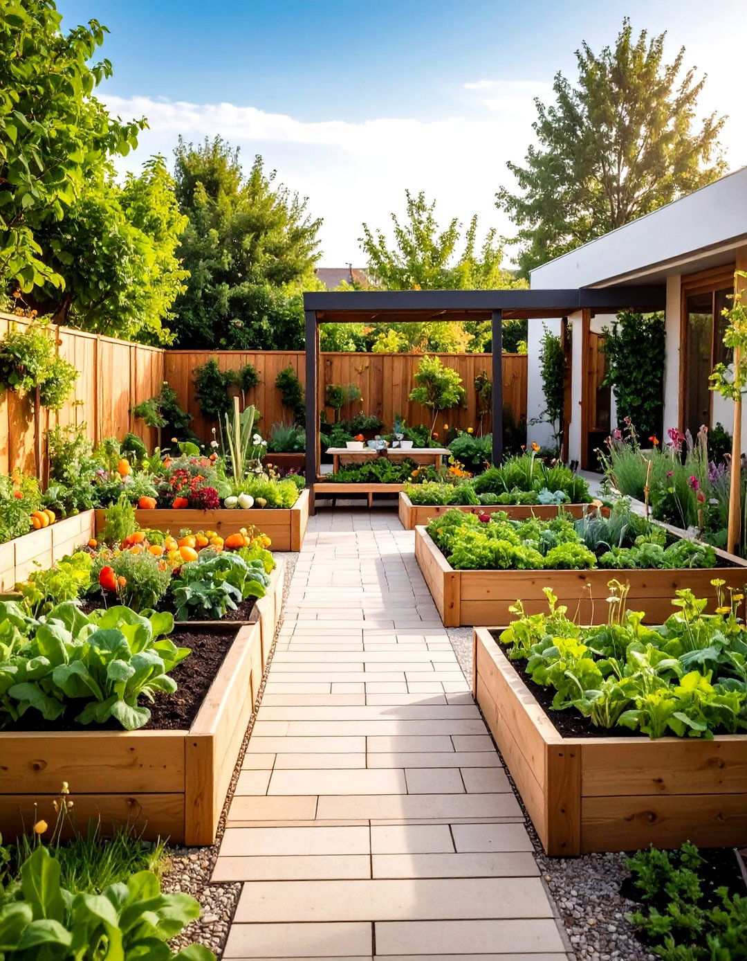Vegetable Garden Potager Layout - 24 Italian Garden Design Ideas