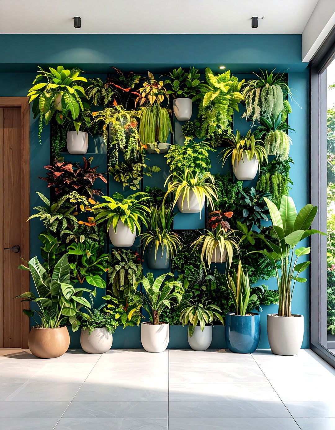 Vertical Garden Walls - 24 Modern Entryway Ideas