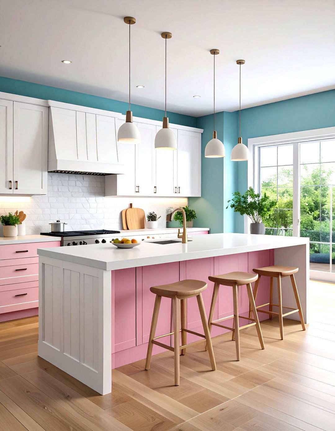 Vertical Shiplap Modern Minimalist Style - 24 Shiplap Kitchen Island Ideas