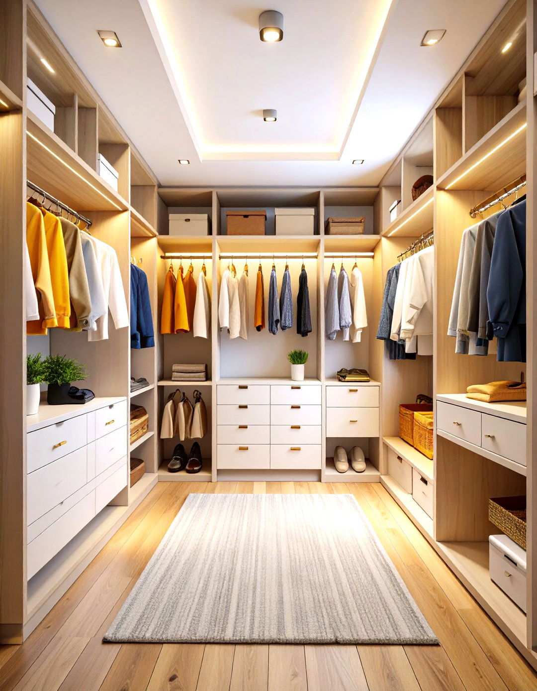 Vertical Storage Small Dressing Room Systems - 24 Small Dressing Room Ideas