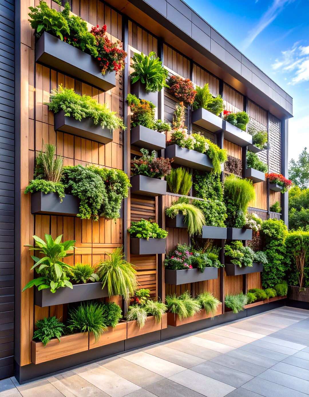 Vertical Wall Garden Systems - 24 Urban Garden Ideas
