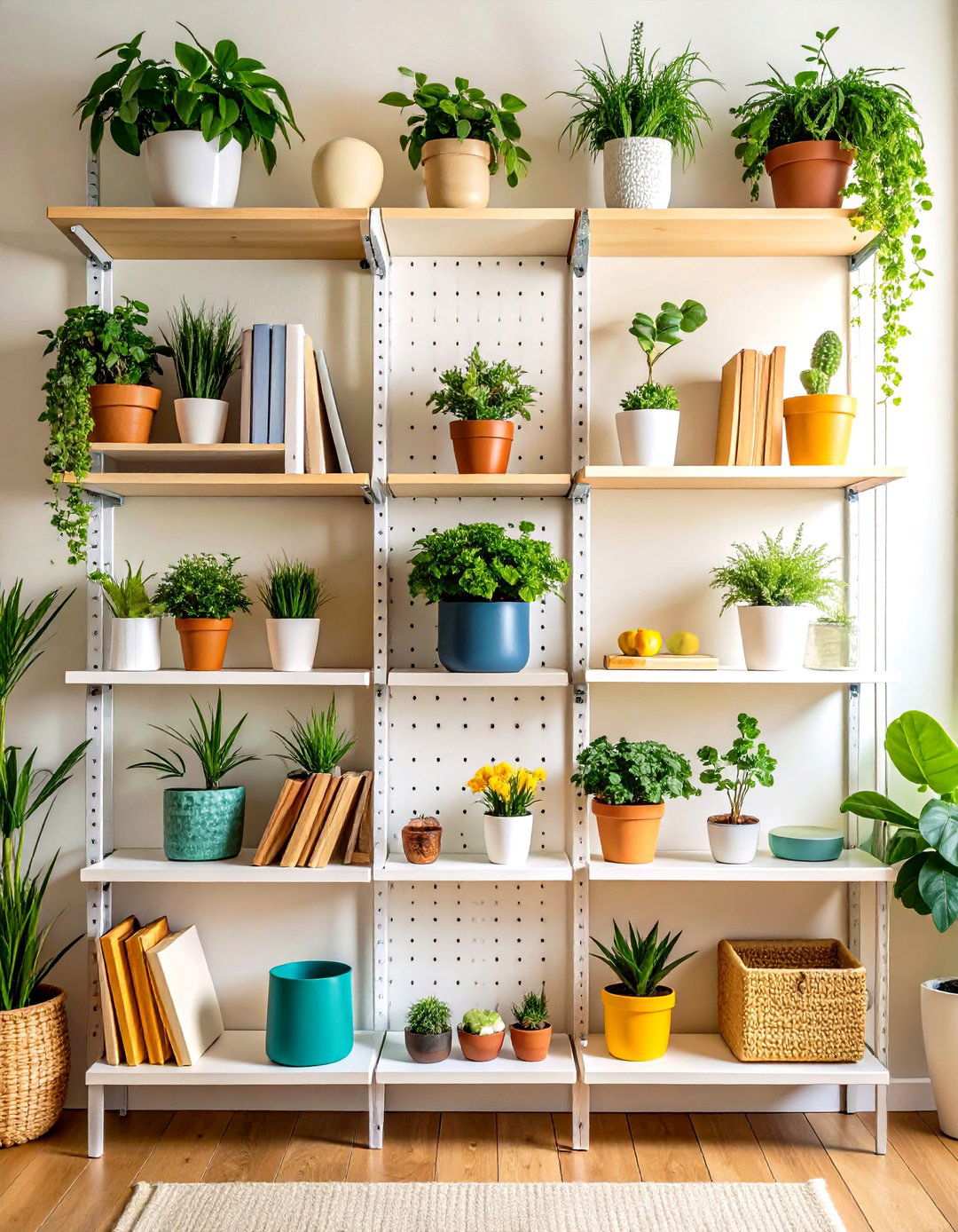 Vertical Wall Storage Systems - 24 Minimalist Apartment Ideas