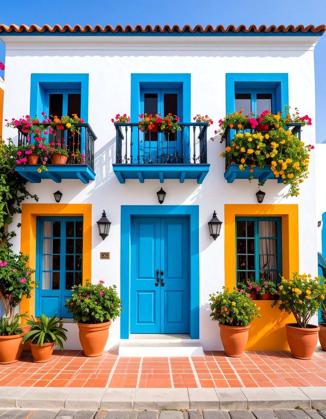 Vibrant Mexican Color Palettes - 24 Mexican Style House Design Ideas