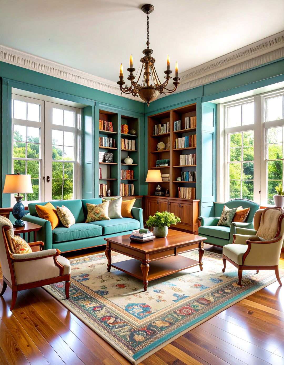 Victorian Built in Storage Solutions - 24 Victorian Living Room Ideas
