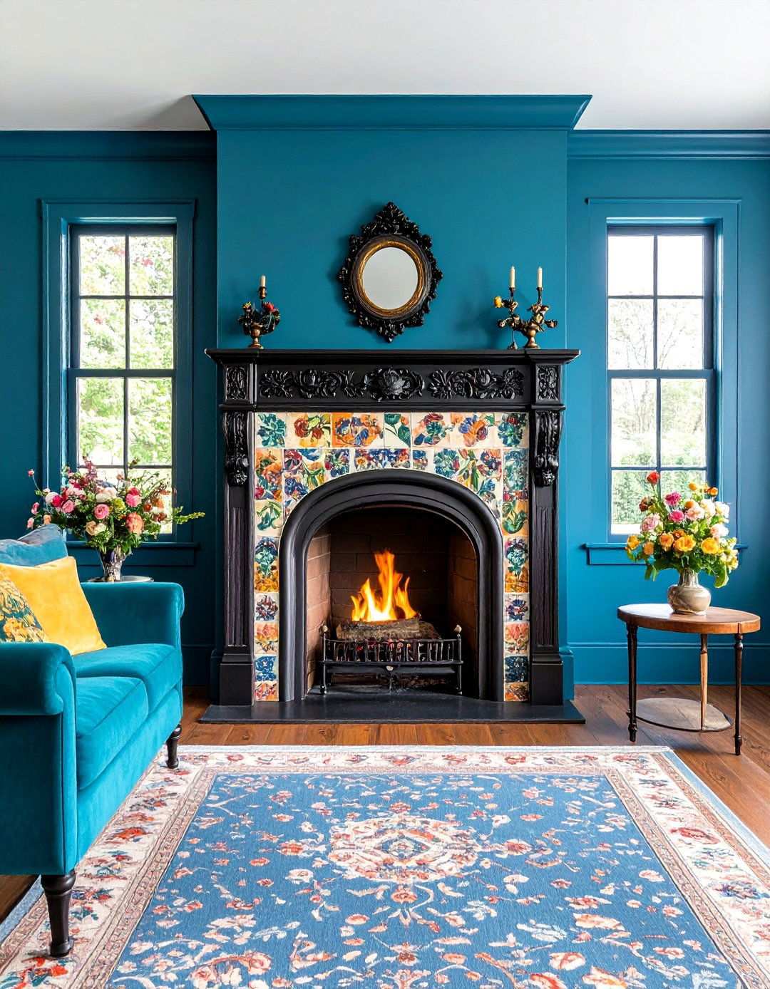 Victorian Cast Iron Fireplace Surrounds - 24 Traditional Fireplaces