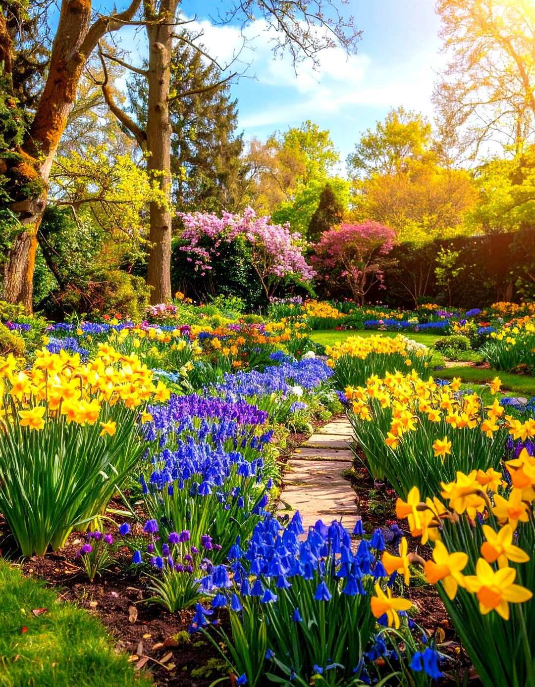 Victorian Color Themed Seasonal Garden - 24 Victorian Front Garden Ideas