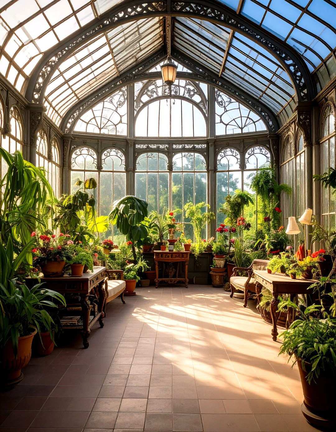 Victorian Conservatory Garden Style - 24 Vintage Garden Ideas
