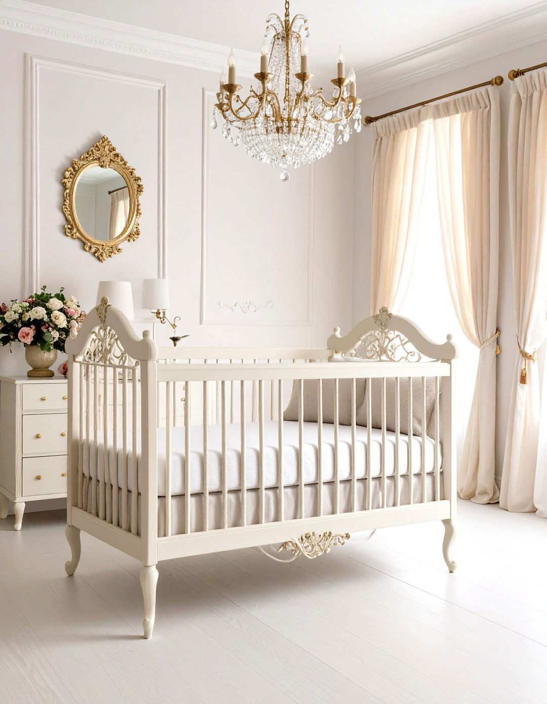 Victorian Elegance Nursery - 24 Vintage Nursery Ideas