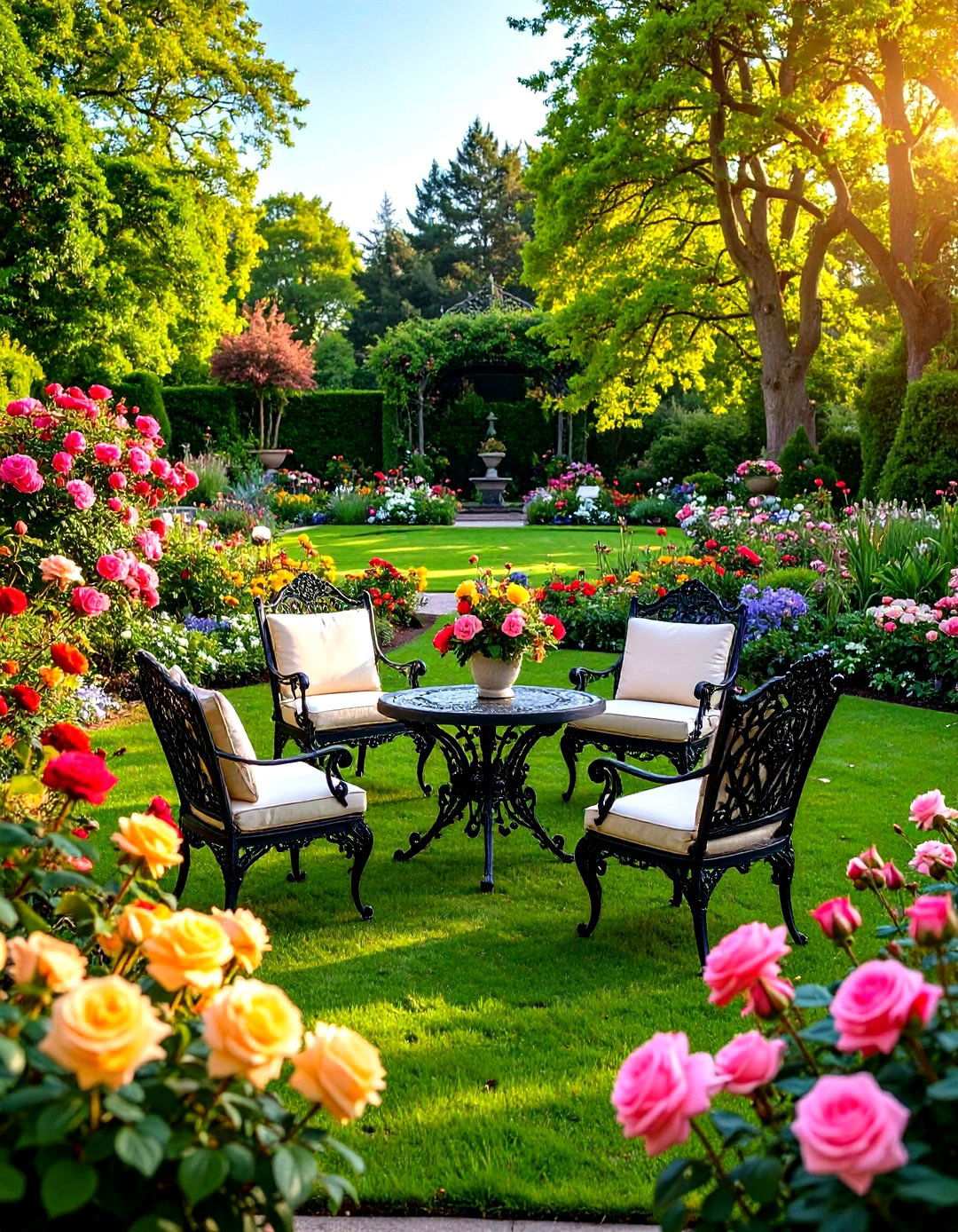Victorian Era Formal Garden - 24 Vintage Garden Ideas