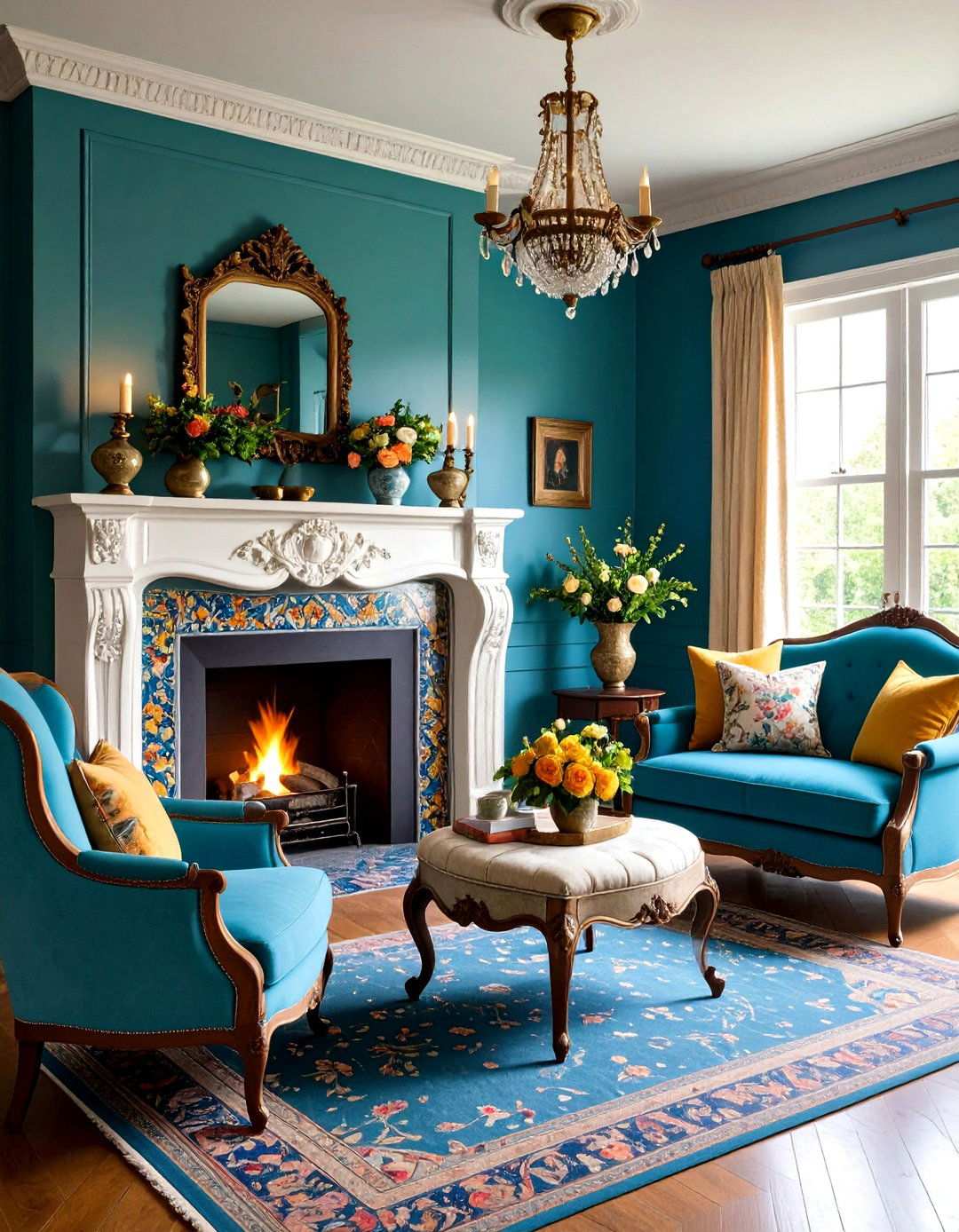 Victorian Fireplace Focus - 24 Victorian Bedroom Ideas