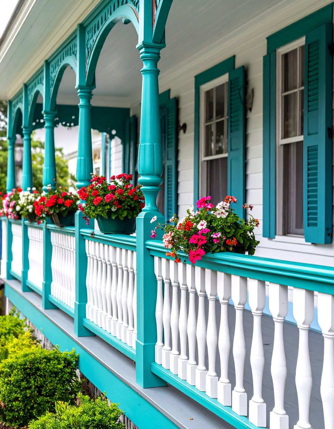 Victorian Gingerbread Porch Railing - 24 Porch Railing Ideas