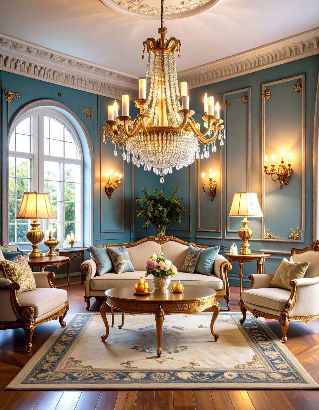 Victorian Lighting Spectacular - 24 Victorian Living Room Ideas