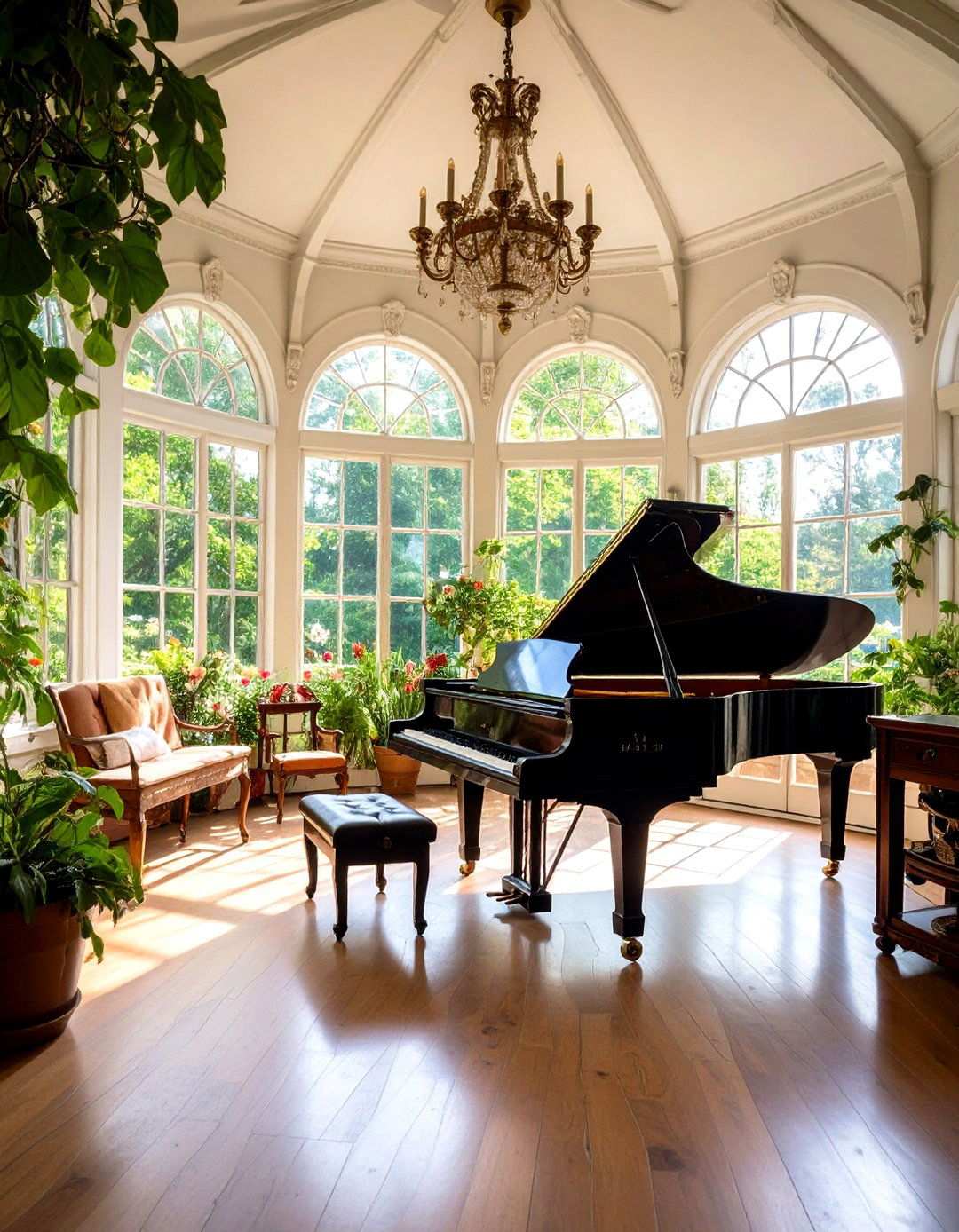 Victorian Music Room and Performance Space - 24 Victorian Sunroom Ideas