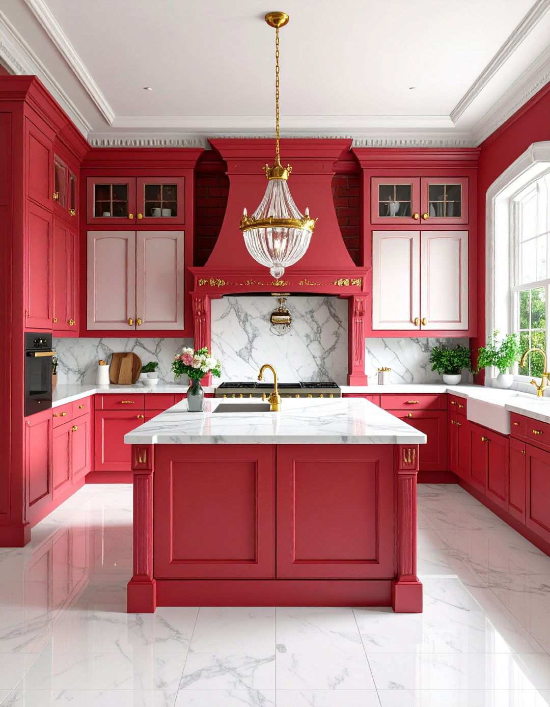 Victorian Red Brick Kitchen Revival - 24 Red Brick Kitchen Ideas