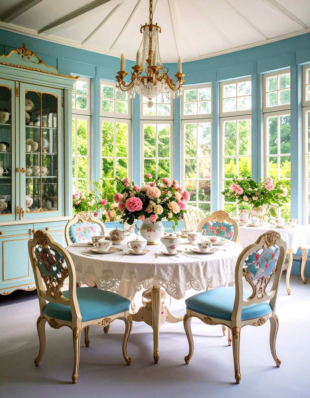 Victorian Tea Room and Entertainment Space - 24 Victorian Sunroom Ideas