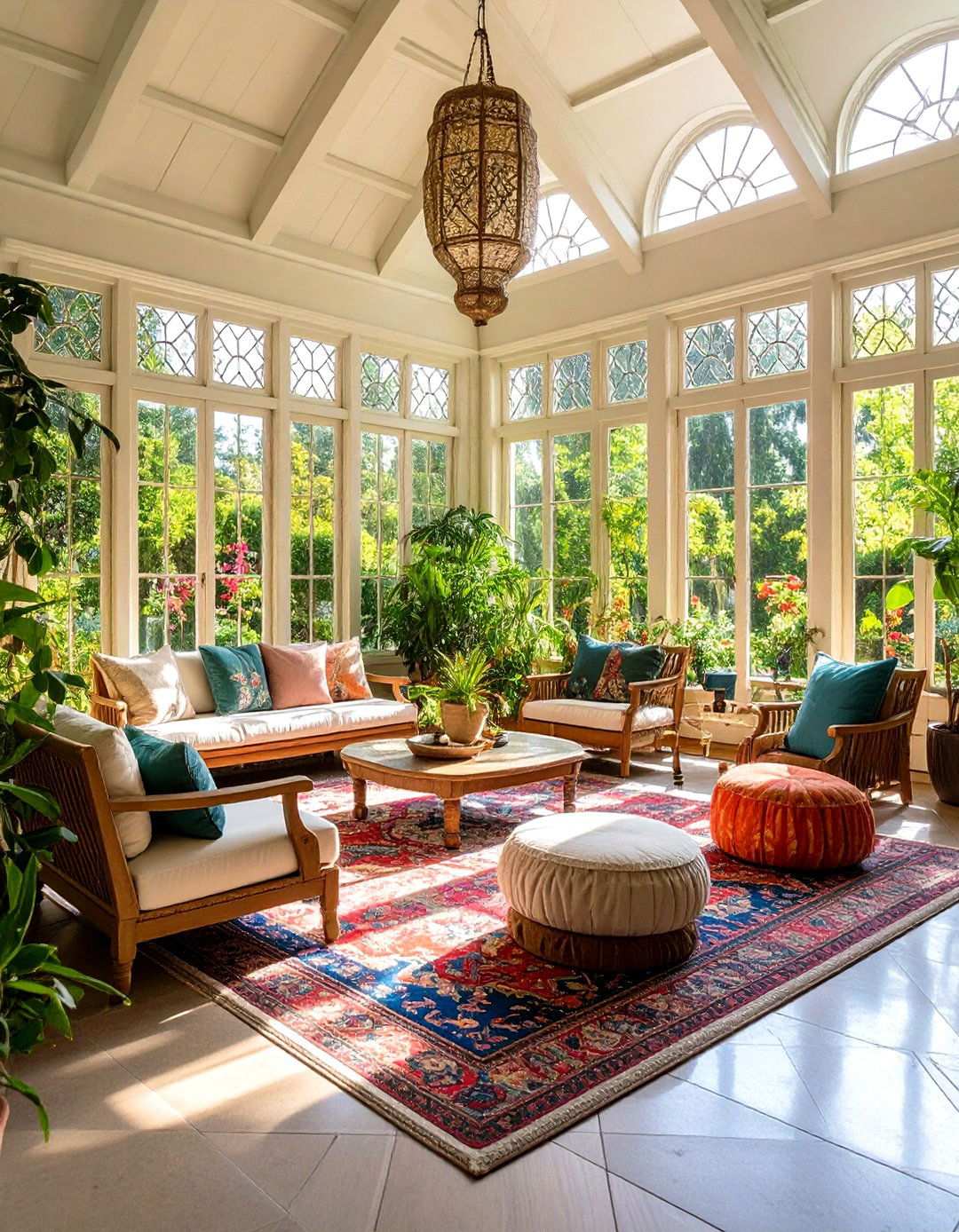 Victorian Wellness and Meditation Space - 24 Victorian Sunroom Ideas