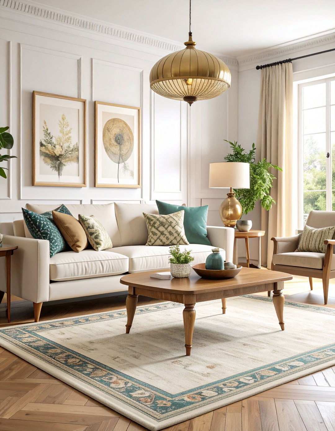Vintage Accent Living Room - 24 Pottery Barn Living Room Ideas