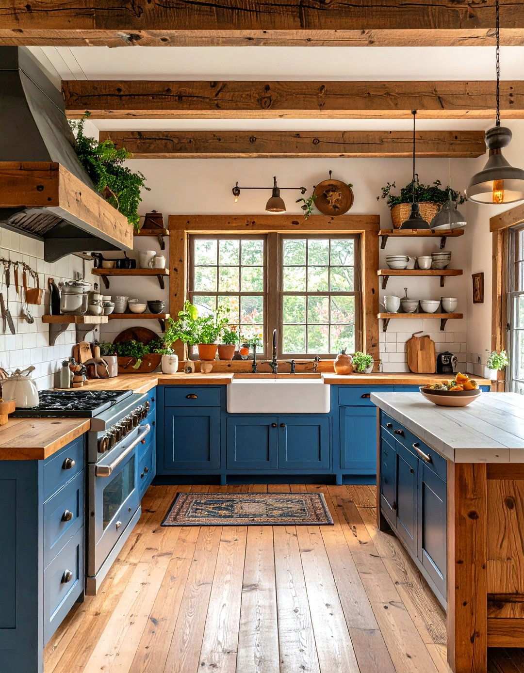 Vintage Cabin Kitchen Style - 24 Log Cabin Interior Design Ideas