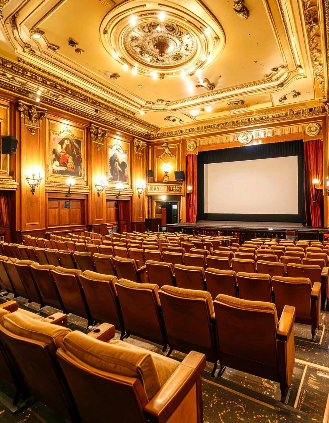 Vintage Cinema Recreation Design - 24 Home Theater Ideas