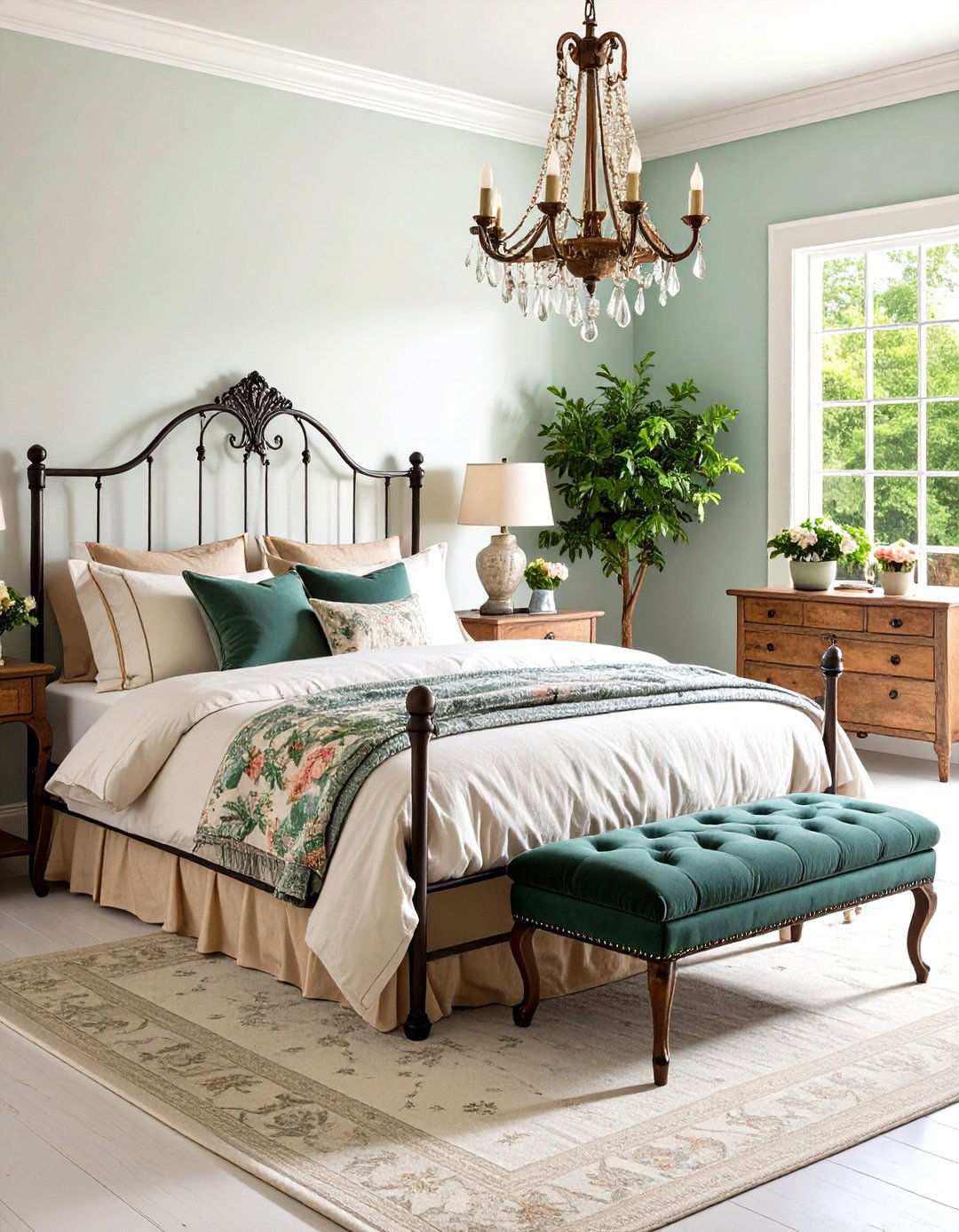 Vintage Cottage Magnolia Bedroom - 24 Magnolia Bedroom Ideas