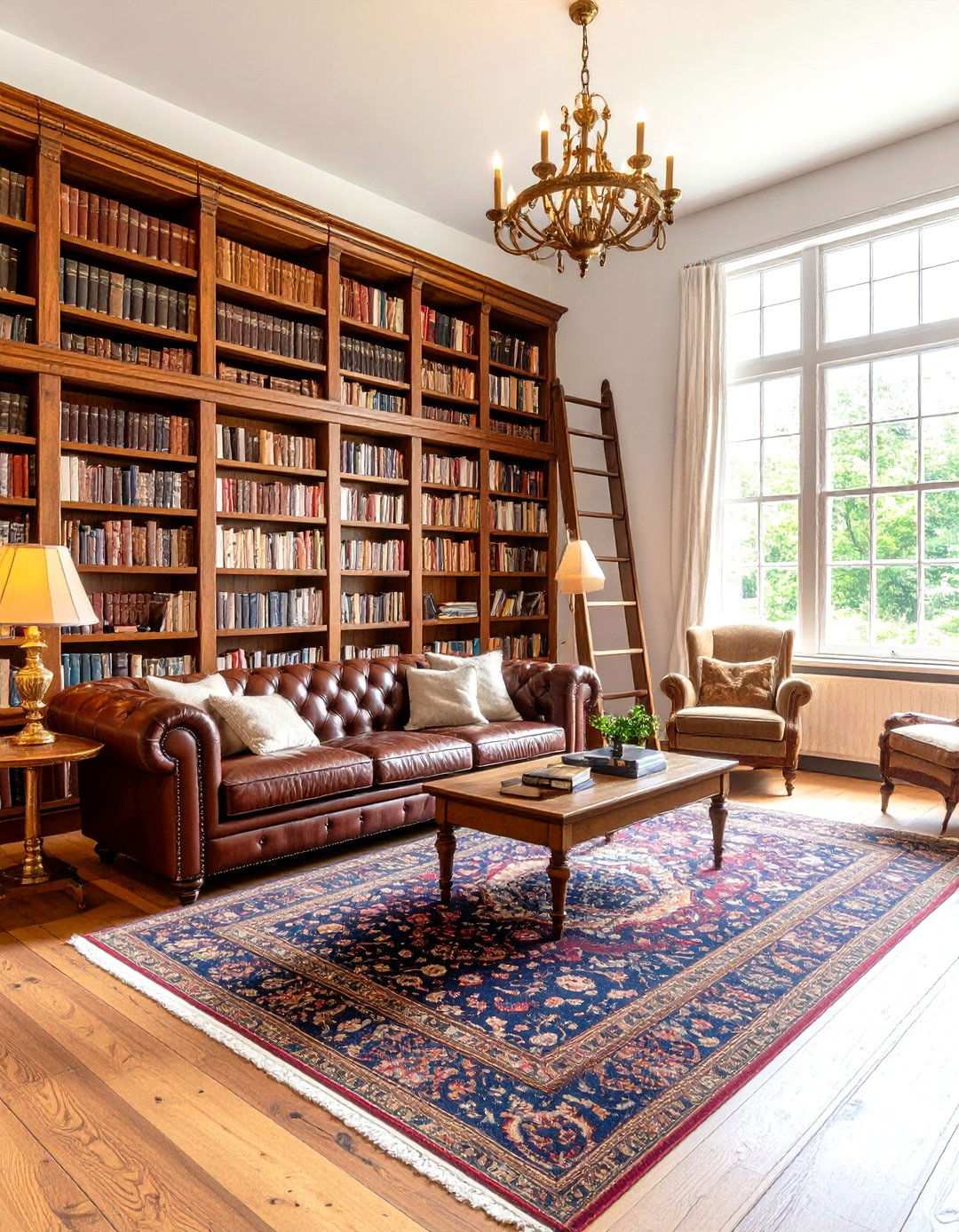 Vintage English Library Snug - 24 Snug Room Ideas