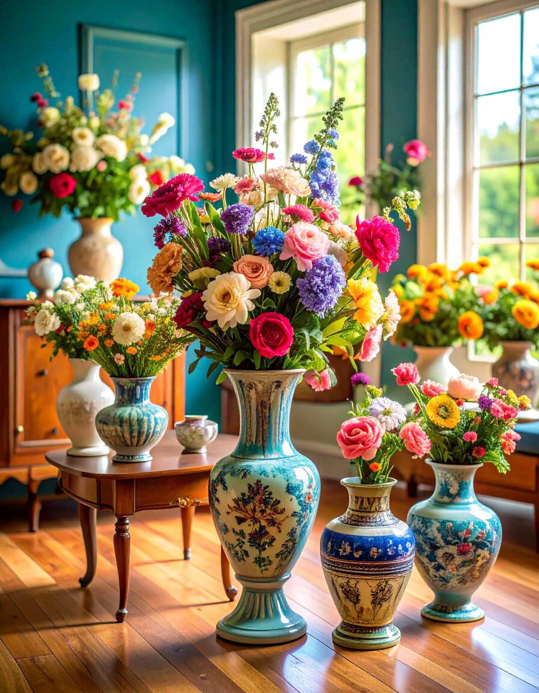 Vintage Floor Vase Collection - 24 Large Floor Vase Decoration Ideas