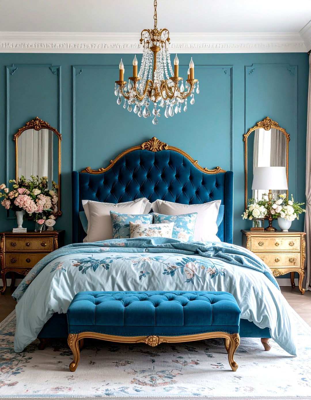 Vintage French Elegance - 24 romantic bedroom ideas